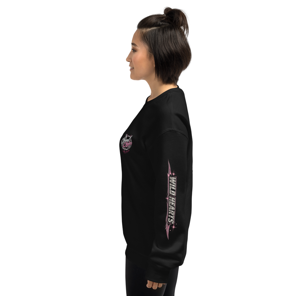 Chrome & Chaos Sweatshirt - Pink Chrome Edition