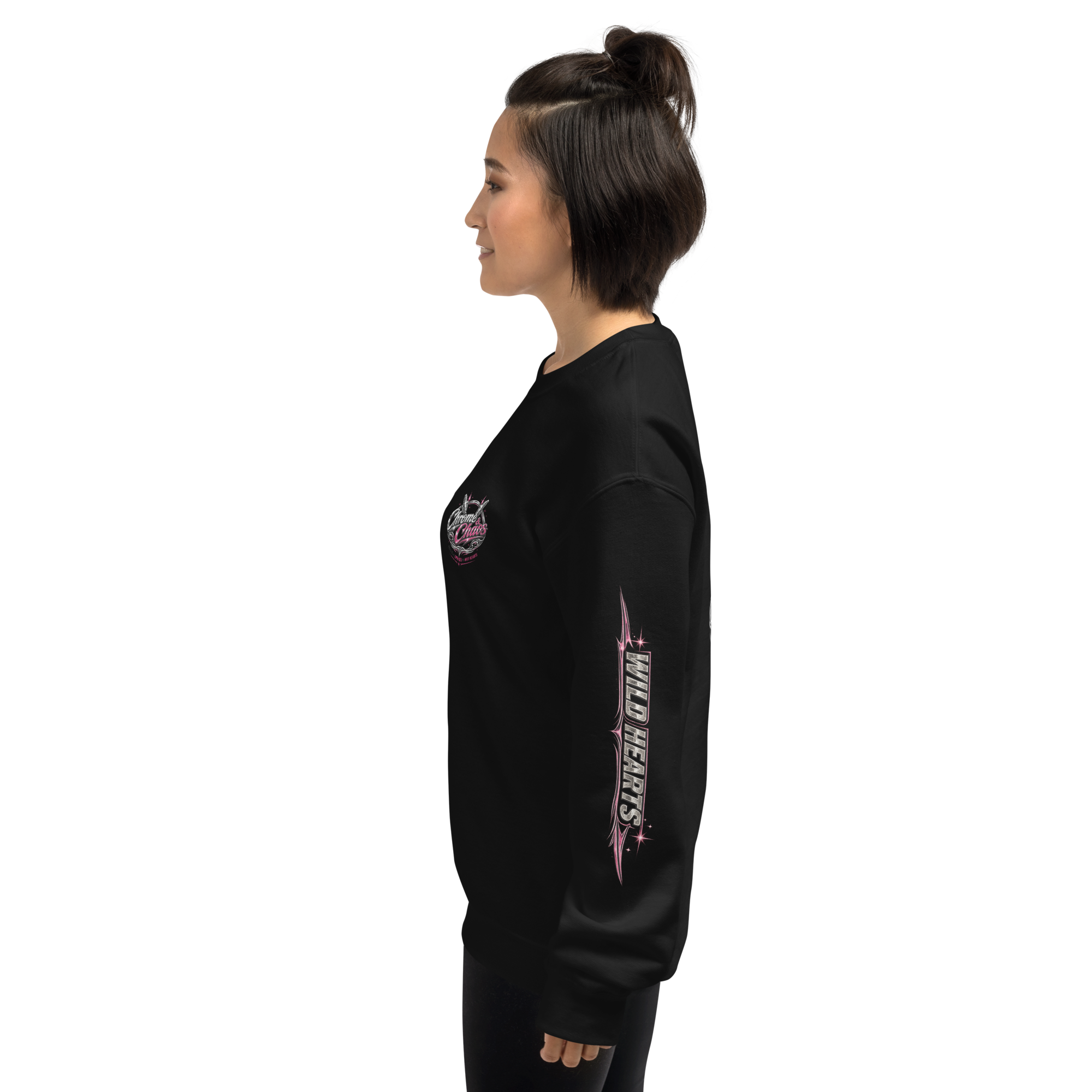 Chrome & Chaos Sweatshirt - Pink Chrome Edition