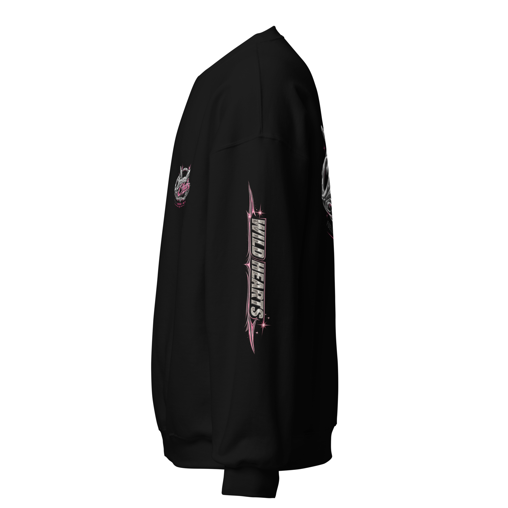 Chrome & Chaos Sweatshirt - Pink Chrome Edition