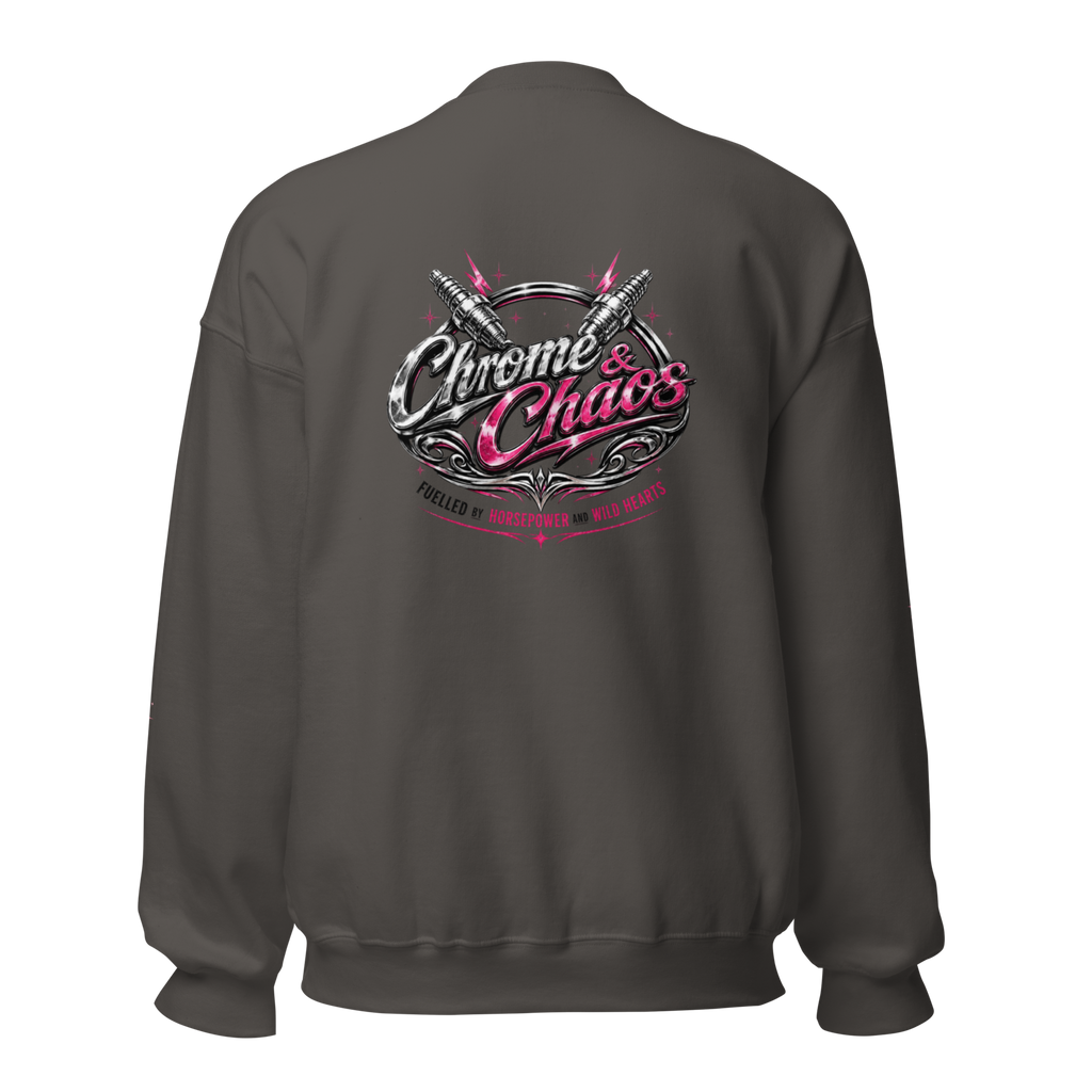 Chrome & Chaos Sweatshirt - Pink Chrome Edition