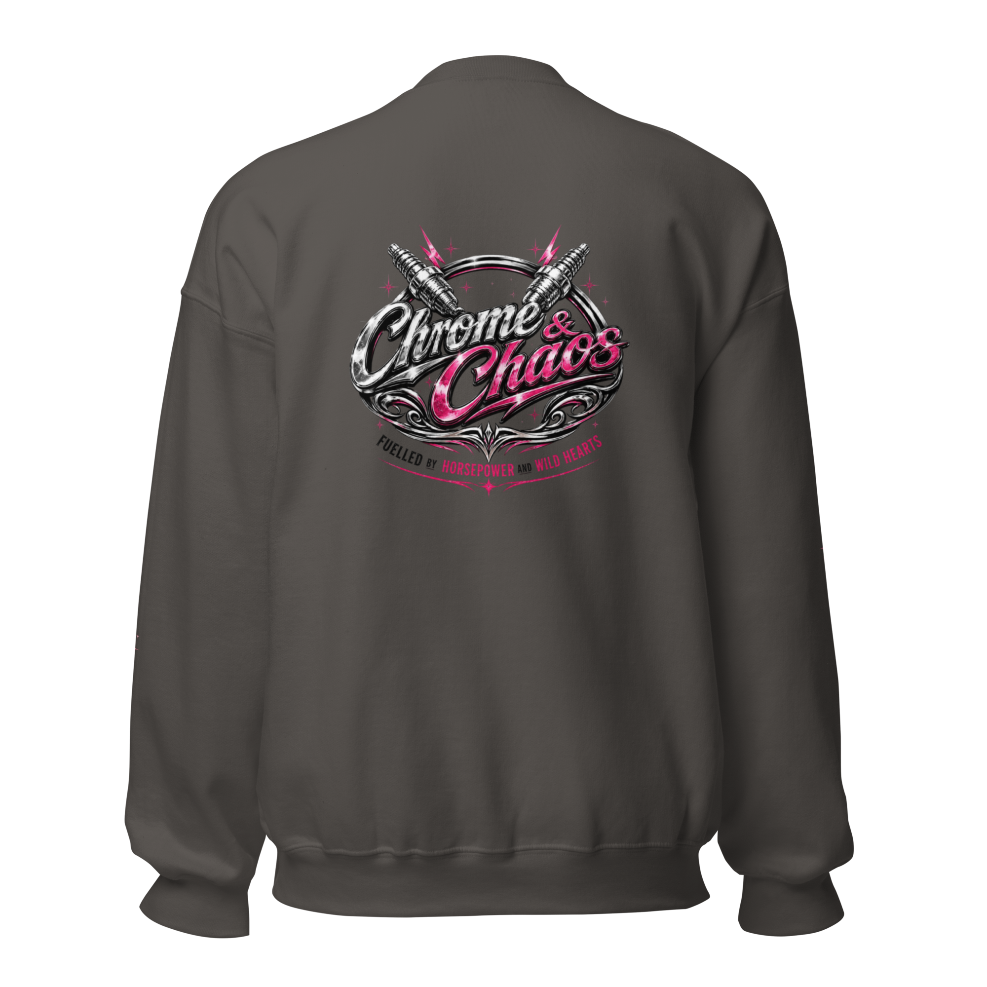 Chrome & Chaos Sweatshirt - Pink Chrome Edition