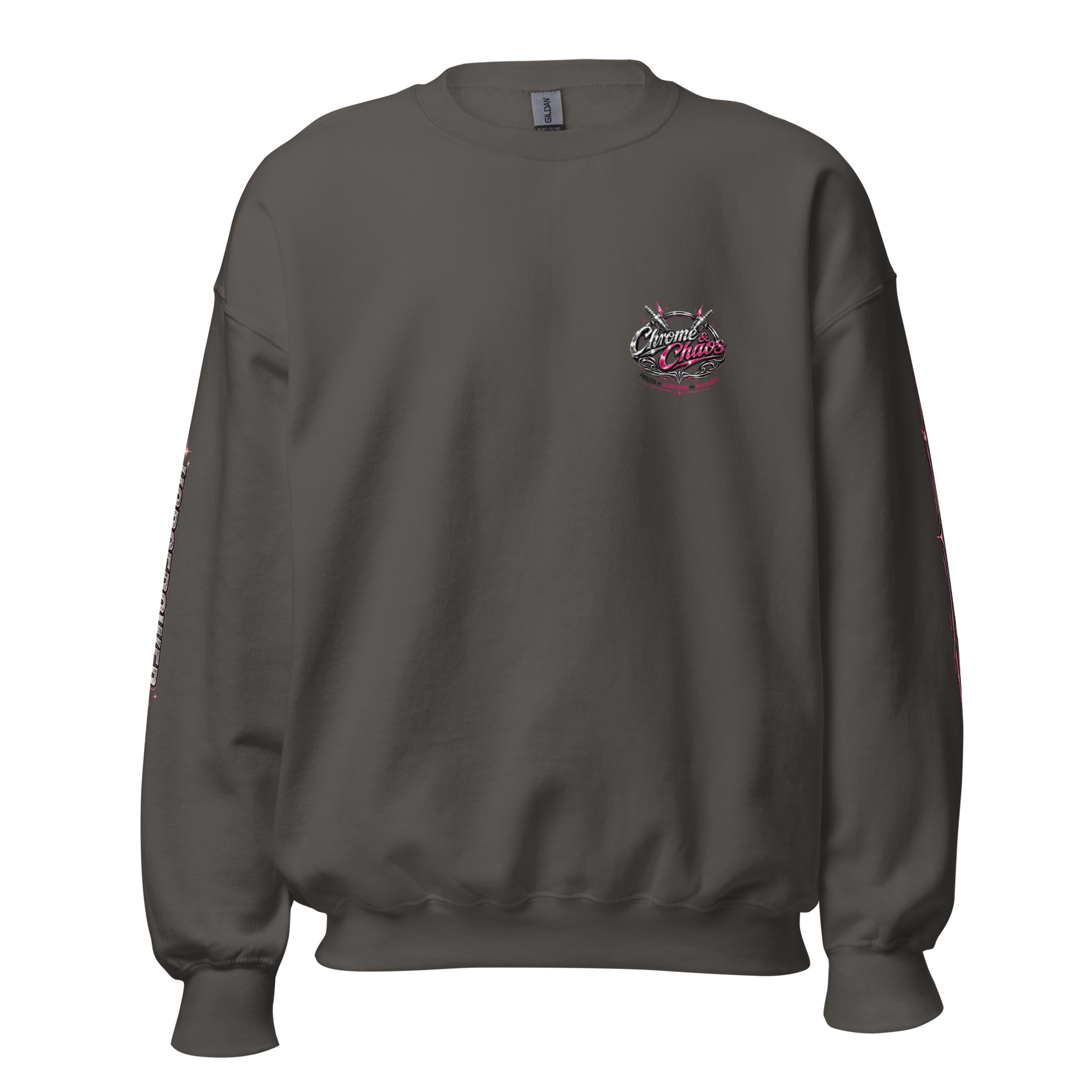 Chrome & Chaos Sweatshirt - Pink Chrome Edition