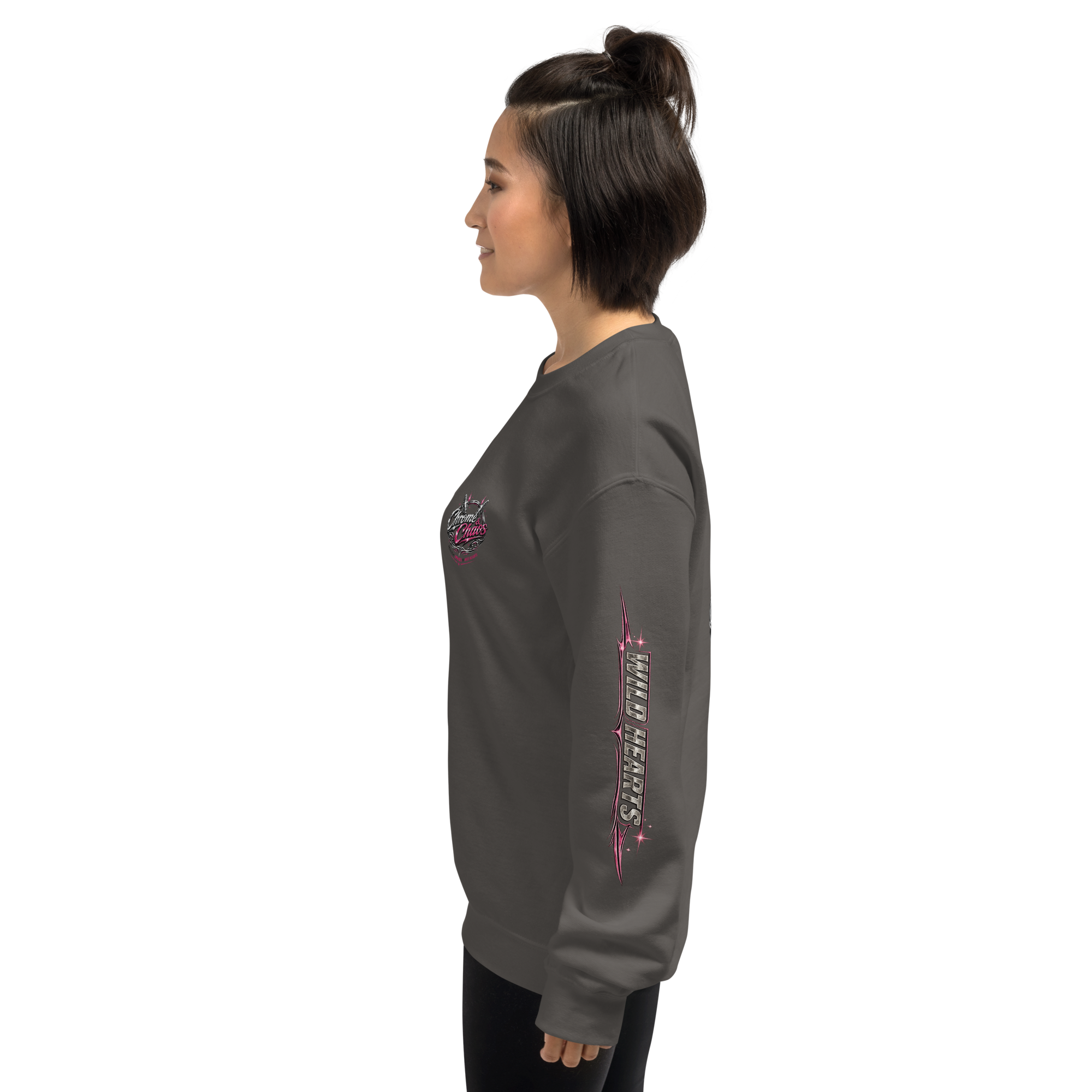 Chrome & Chaos Sweatshirt - Pink Chrome Edition