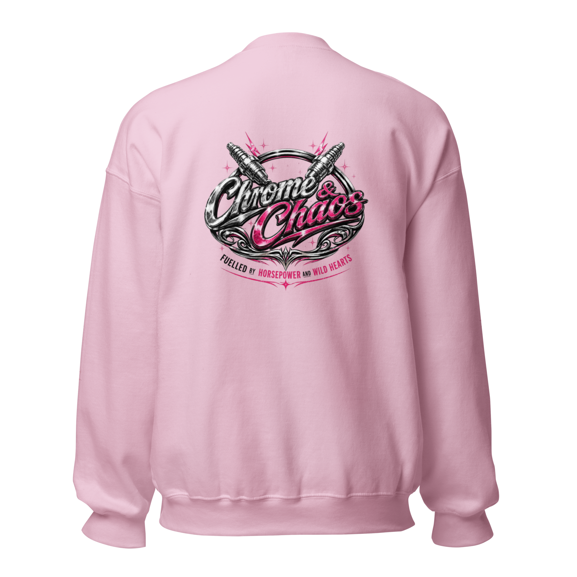 Chrome & Chaos Sweatshirt - Pink Chrome Edition
