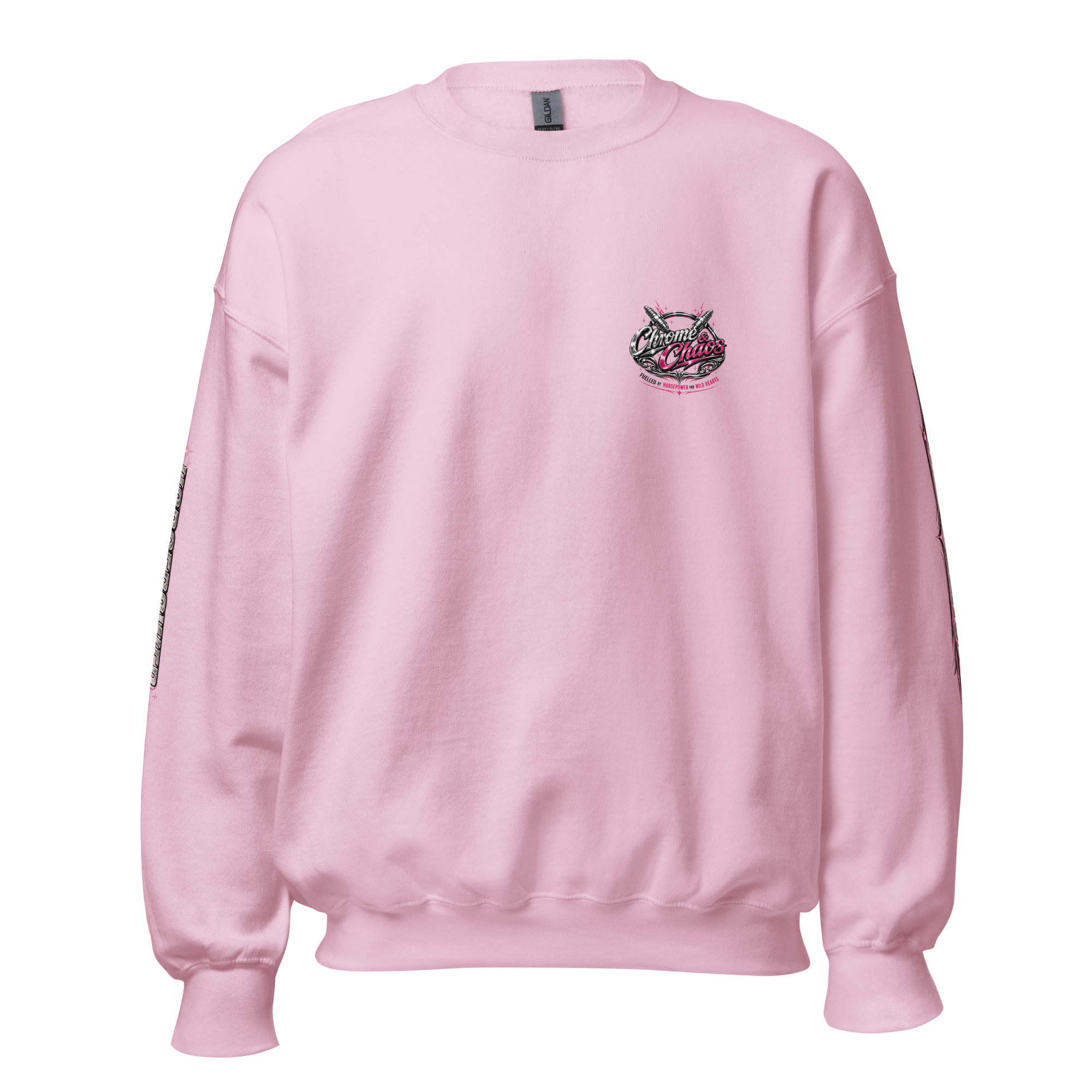 Chrome & Chaos Sweatshirt - Pink Chrome Edition