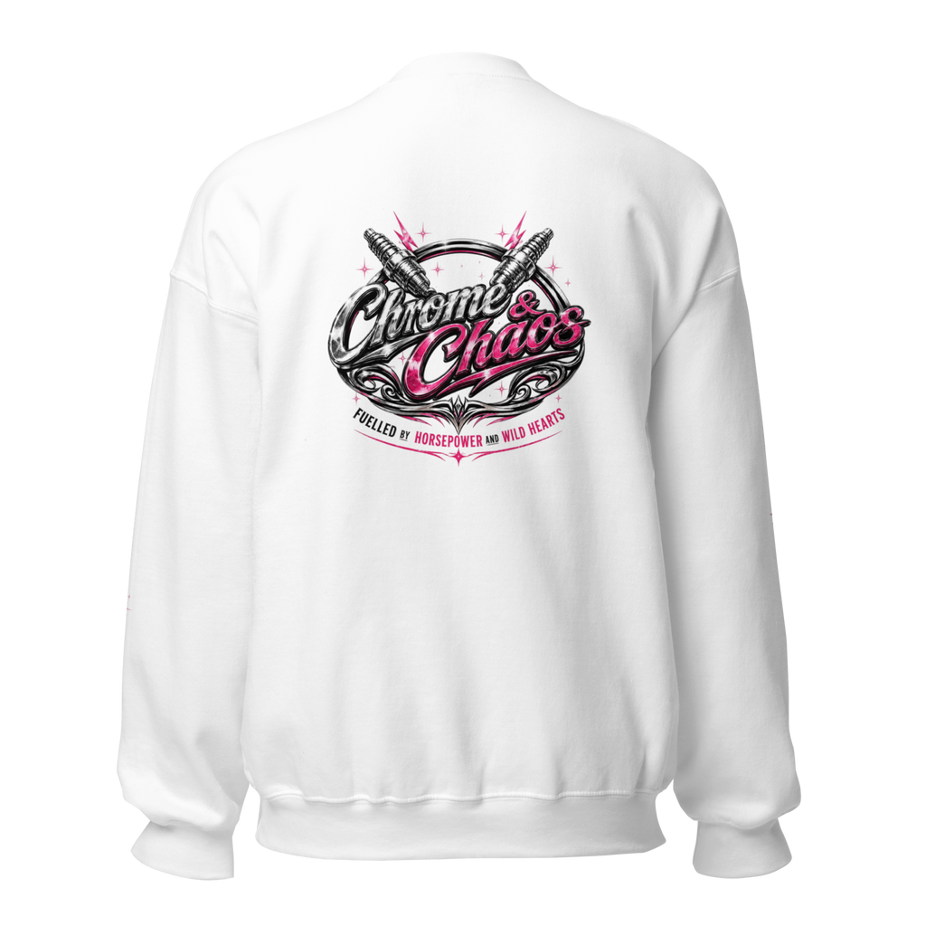 Chrome & Chaos Sweatshirt - Pink Chrome Edition