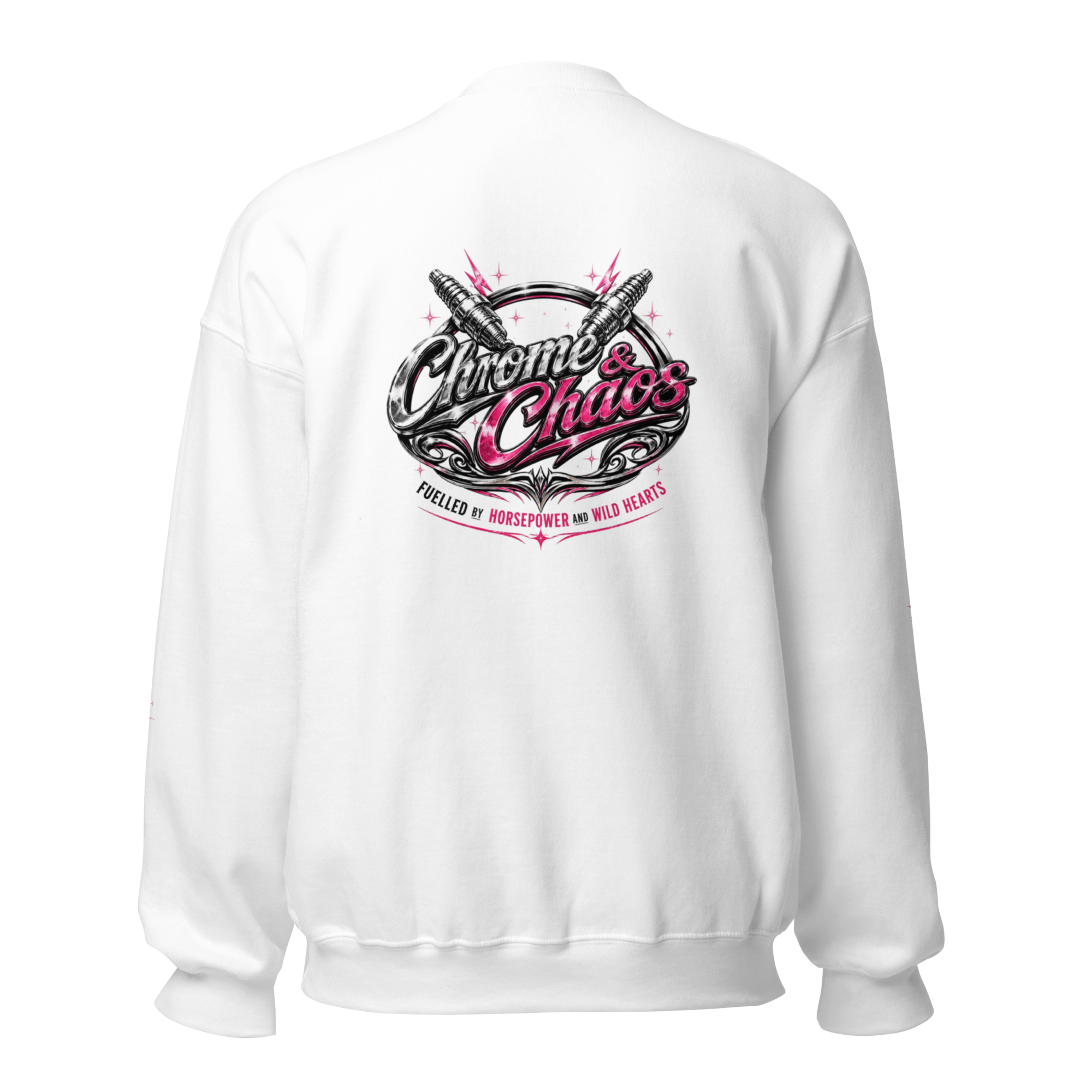 Chrome & Chaos Sweatshirt - Pink Chrome Edition