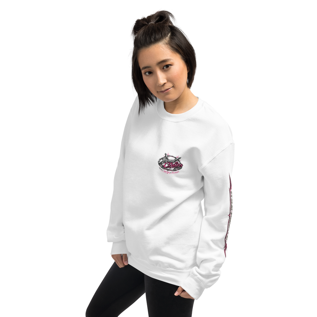 Chrome & Chaos Sweatshirt - Pink Chrome Edition
