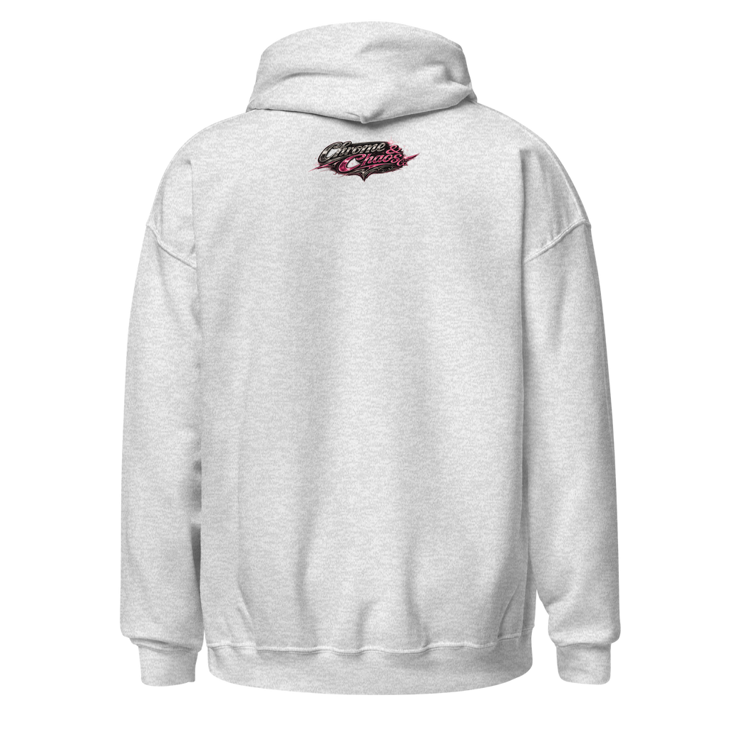 Chrome & Chaos Unisex Hoodie - Wild Hearts