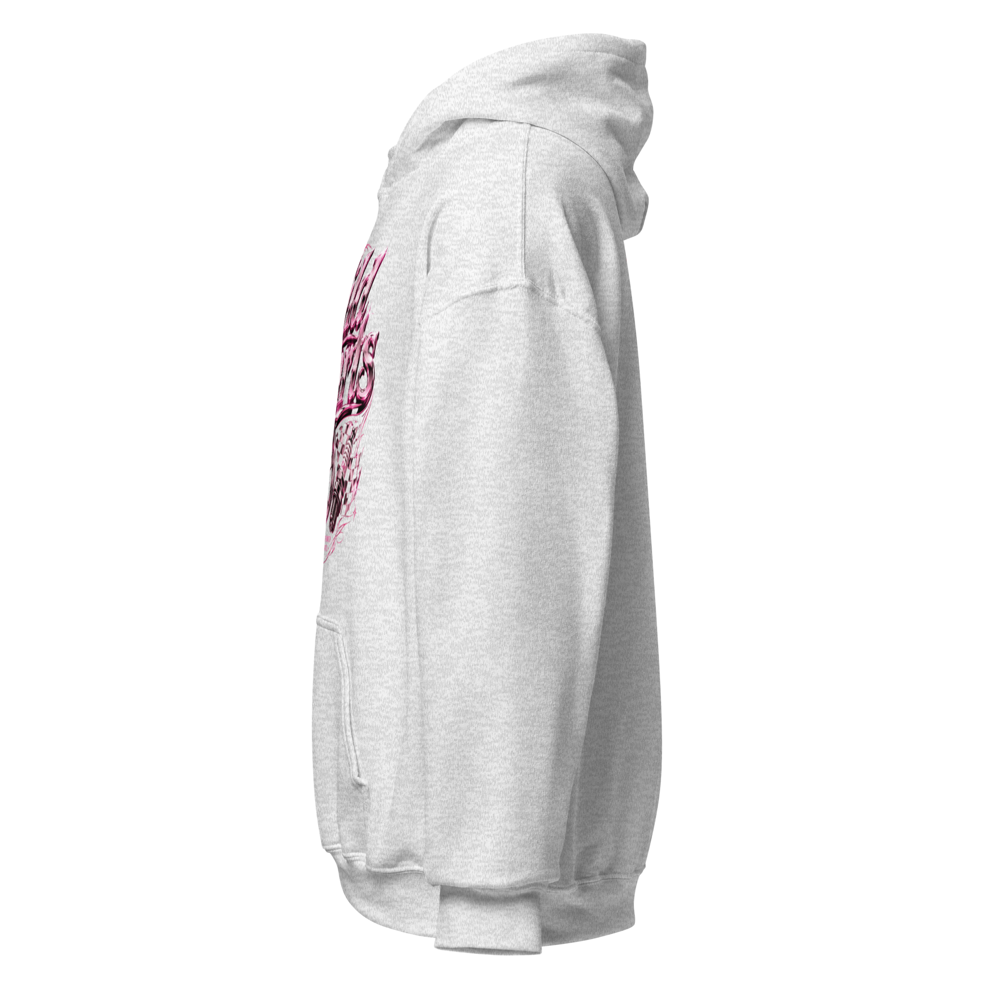 Chrome & Chaos Unisex Hoodie - Wild Hearts