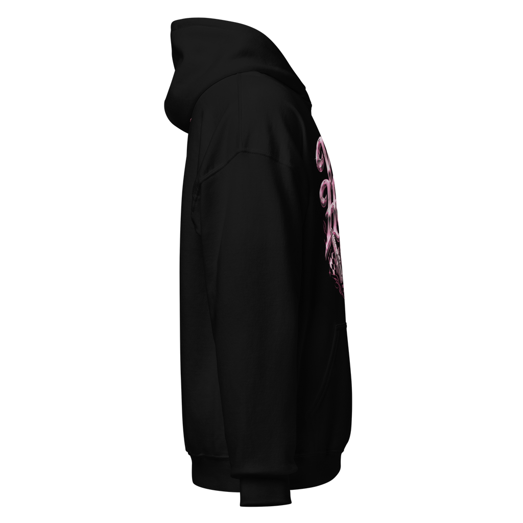Chrome & Chaos Unisex Hoodie - Wild Hearts
