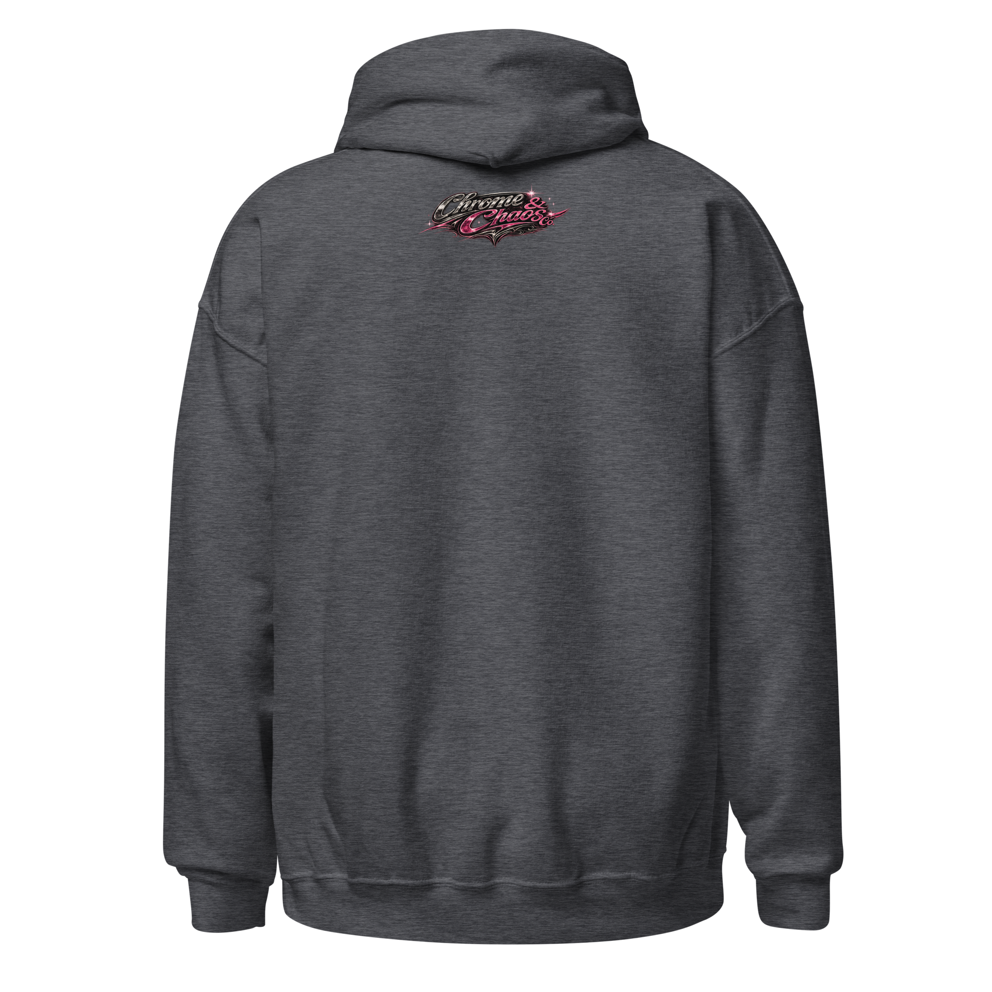 Chrome & Chaos Unisex Hoodie - Wild Hearts