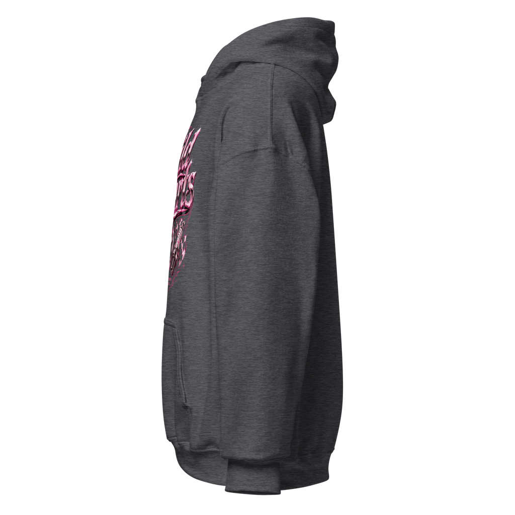 Chrome & Chaos Unisex Hoodie - Wild Hearts