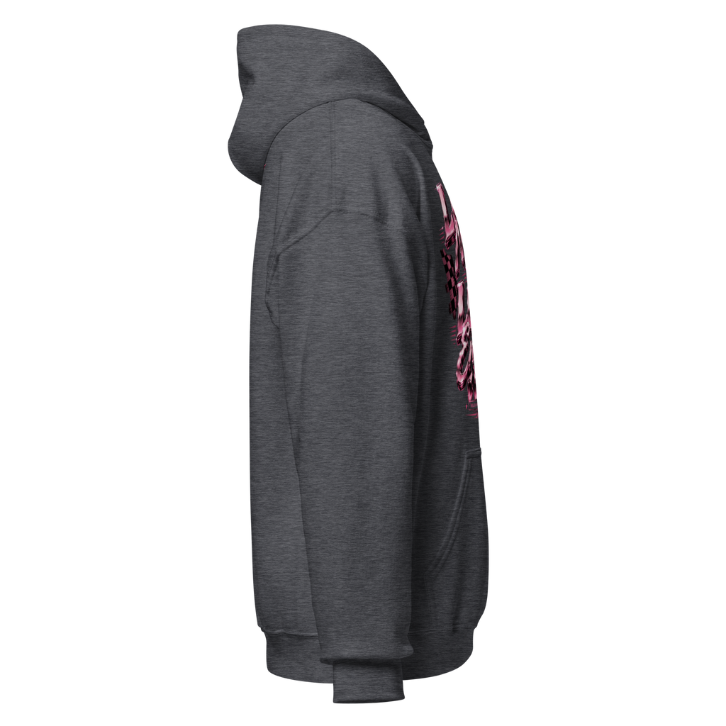 Chrome & Chaos Unisex Hoodie - Late Nights and Loud Engines